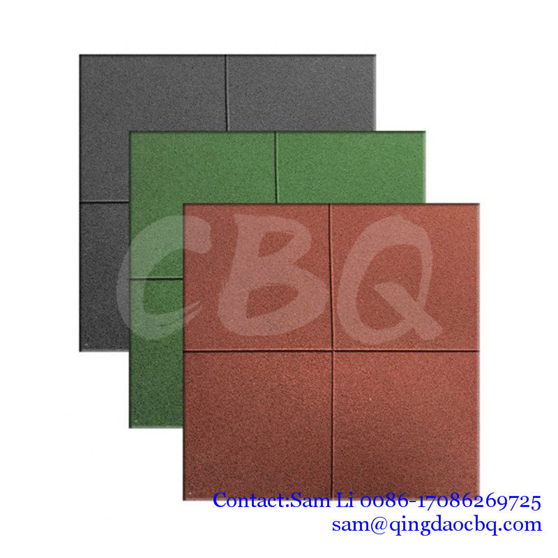 CBQ-PLC,cross surfaces gym center children playground safety rubber flooring mats