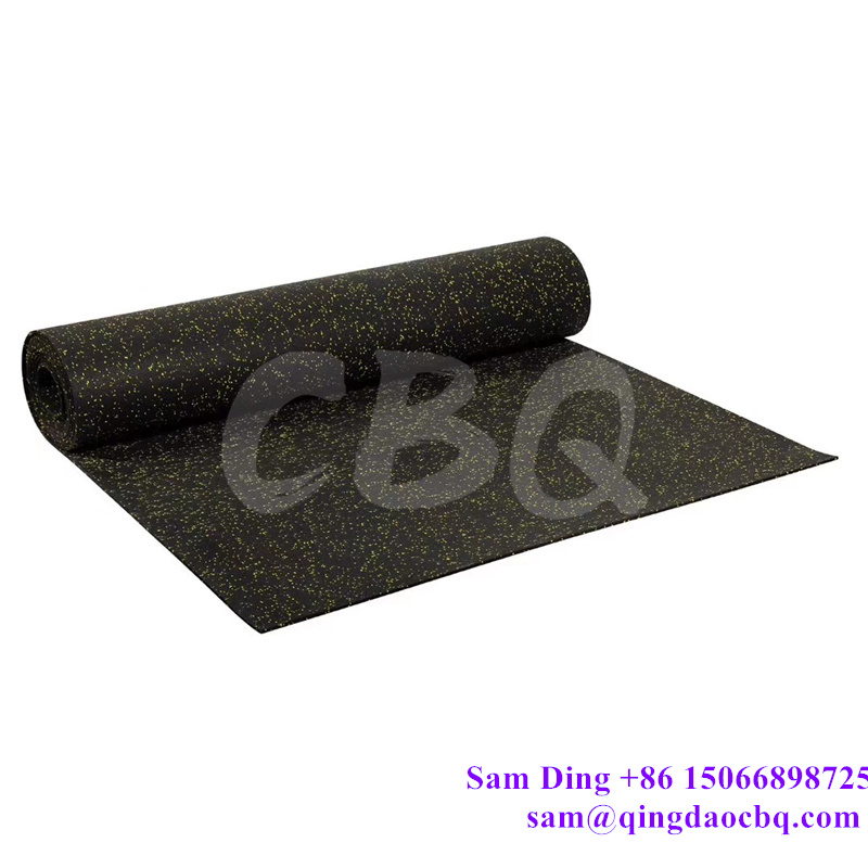CBQ-R30, 8mm Strong Rubber Rolls for Gym Flooring Covering