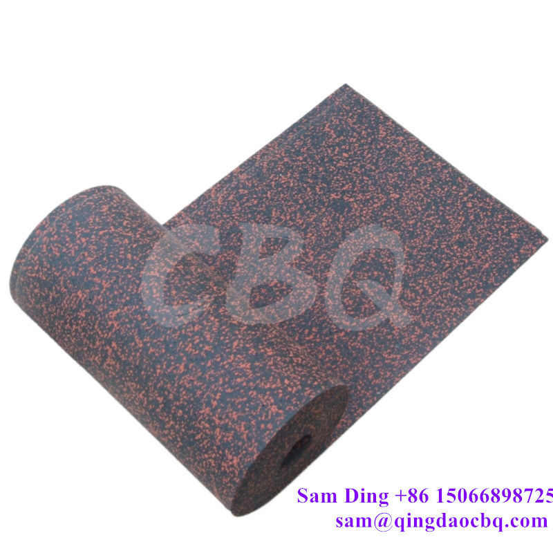 CBQ-R50, EPDM Gym Flooring Roll 3/8